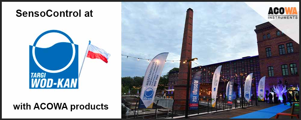 SensoControl is exhibiting ACOWA products at WOD-KAN 2025