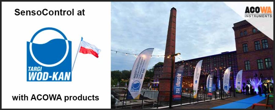 SensoControl is exhibiting ACOWA products at WOD-KAN 2025